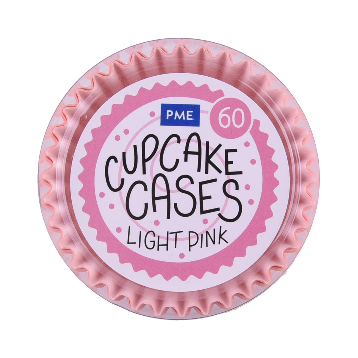 Cupcake Cases, Light Pink (60)