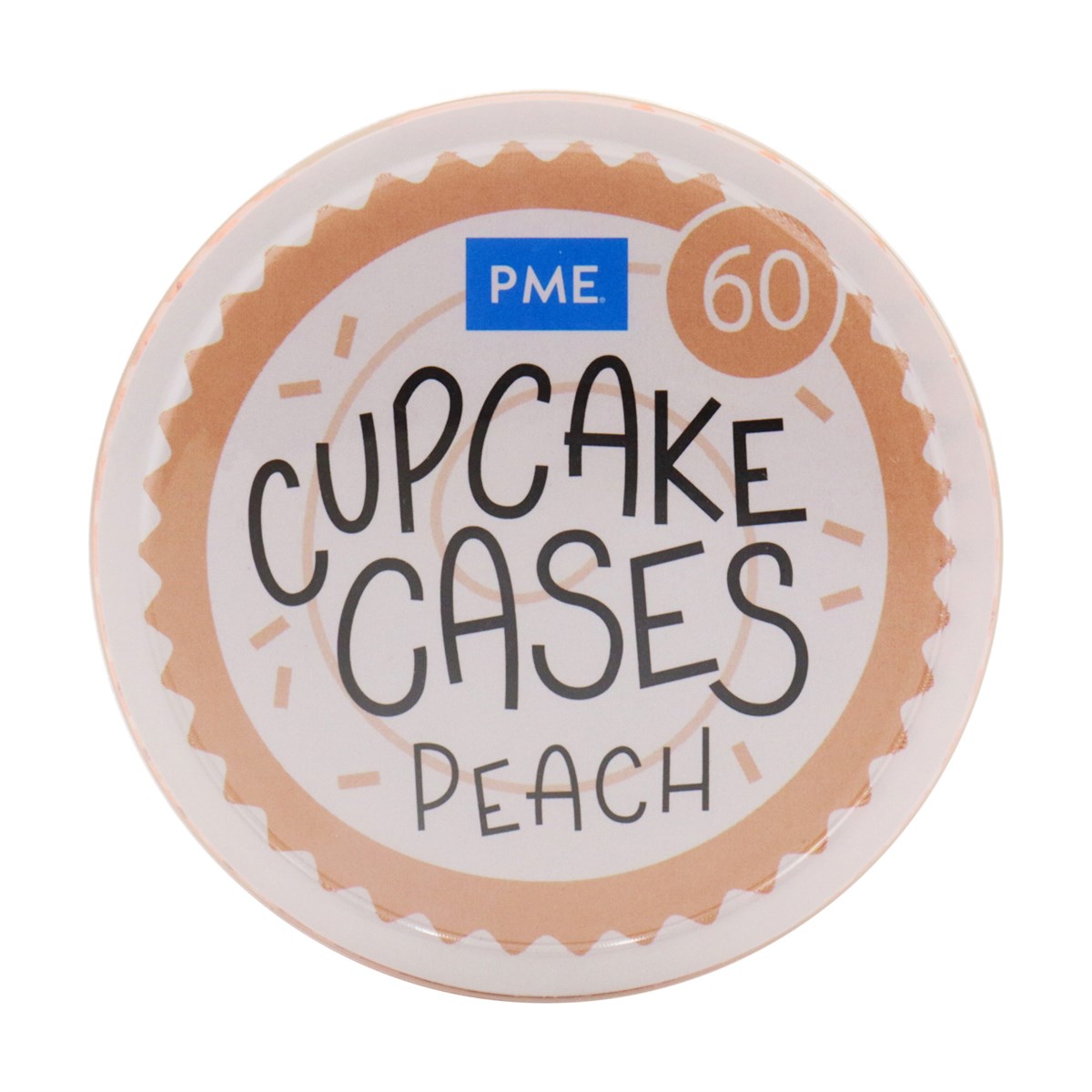 Cupcake Cases, Peach (60)