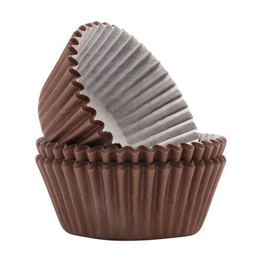 Cupcake Cases, Brown (60)