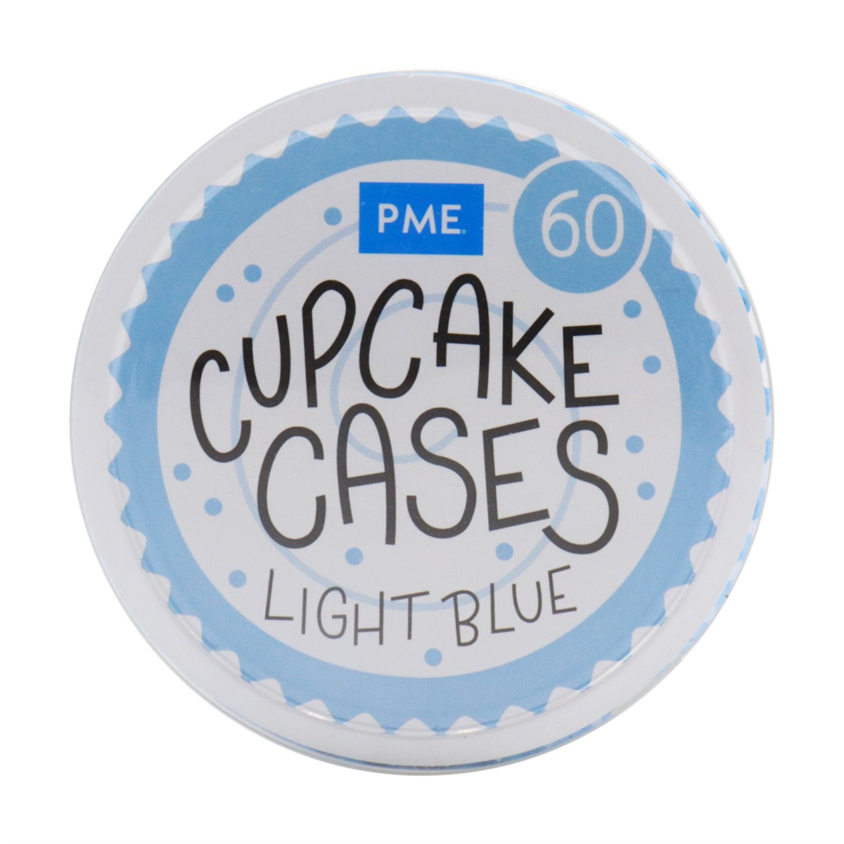 Cupcake Cases, Light Blue (60)