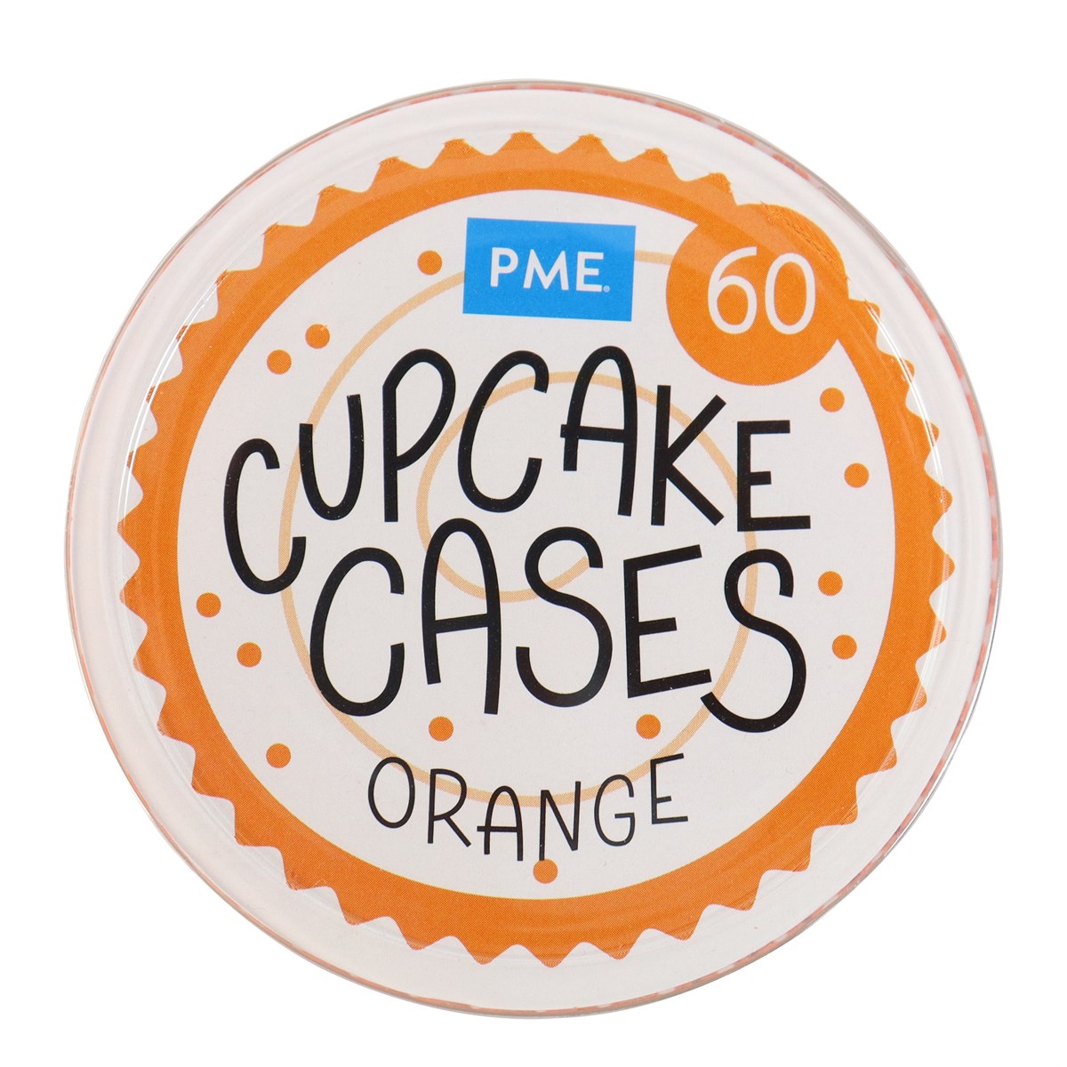 Cupcake Cases, Orange (60)