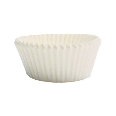 Paper Baking Cases - Mini, White Pk/100