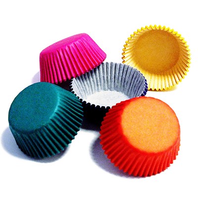 Paper Baking Cases - Carnival Pk/100