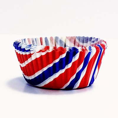 Mini, Patriotic Swirls Pk/100