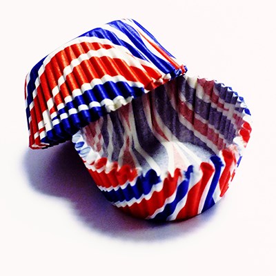 Mini, Patriotic Swirls Pk/100