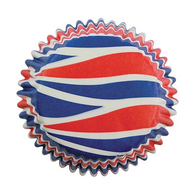 Mini, Patriotic Swirls Pk/100