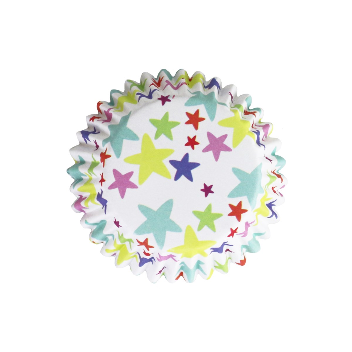 Cupcake Cases Foil Lined – Star Blast Pk/30