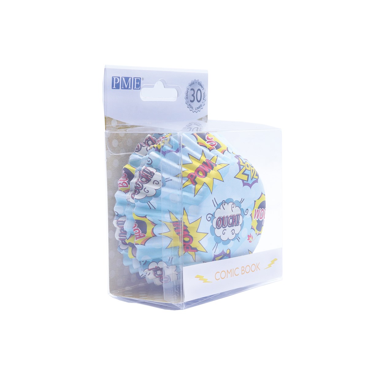 Comic Book - Cupcake Cases Foil Lined - Pk/30