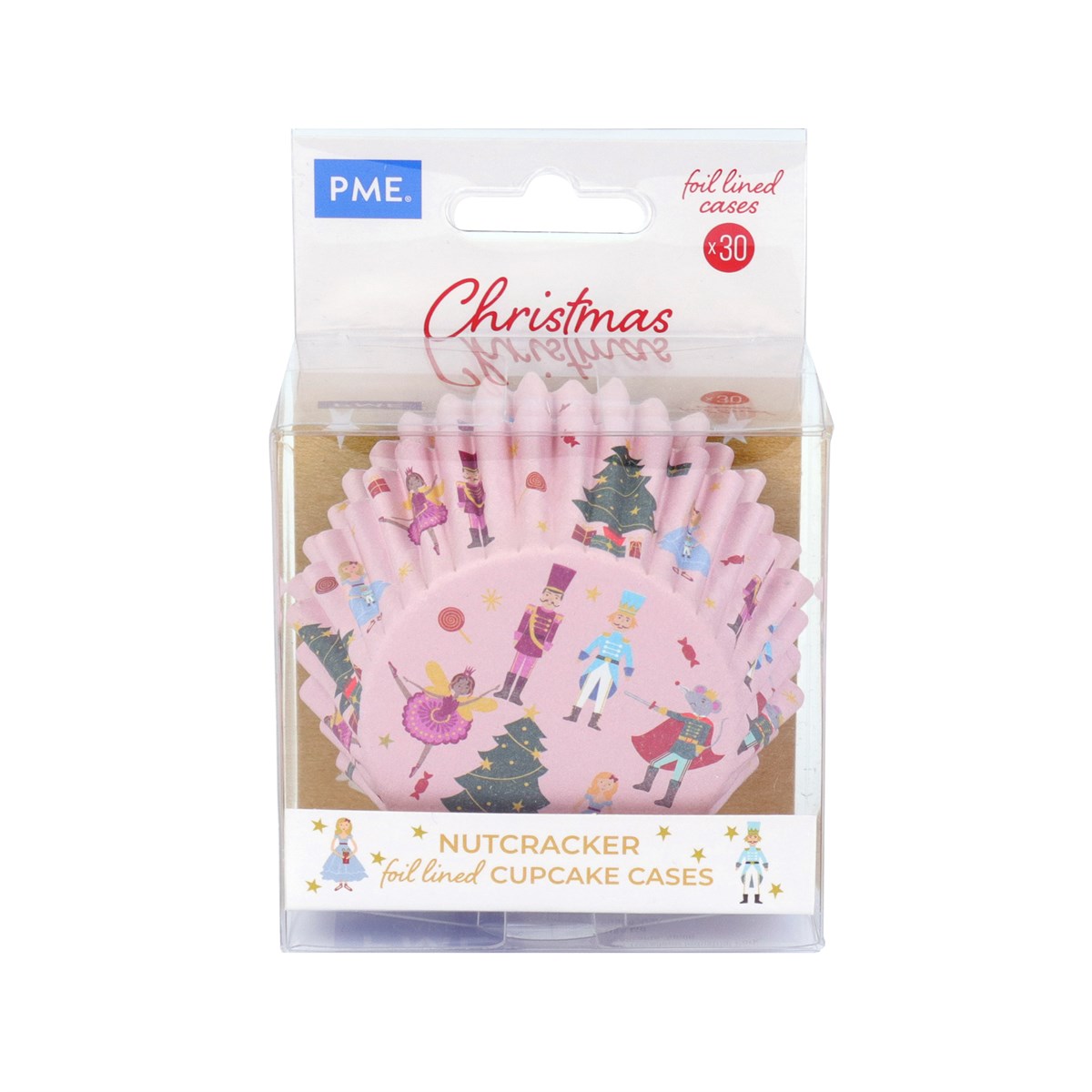 Christmas Nutcracker - Cupcake Cases Foil Lined - Pk/30