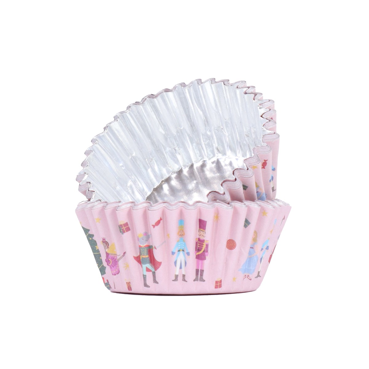 Christmas Nutcracker - Cupcake Cases Foil Lined - Pk/30