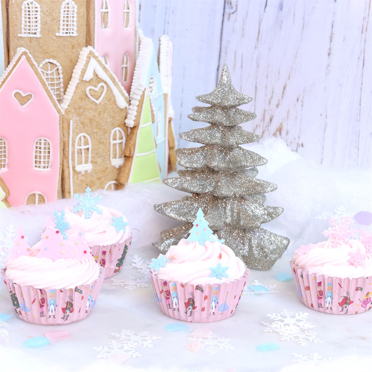 Christmas Nutcracker - Cupcake Cases Foil Lined - Pk/30