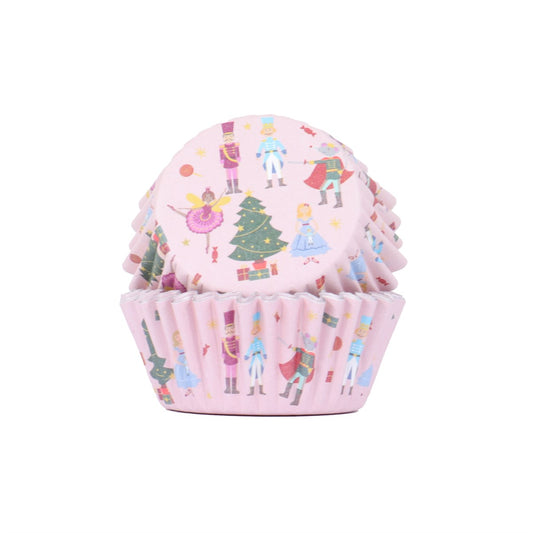 Christmas Nutcracker - Cupcake Cases Foil Lined - Pk/30