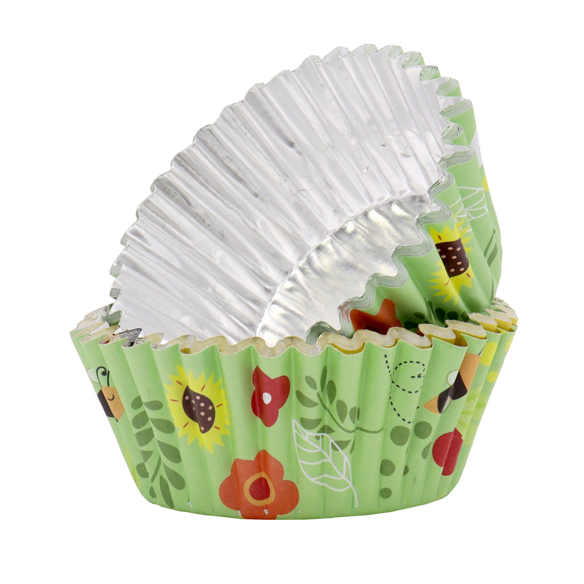 Cupcake Cases Foil Lined – Bees Pk/30