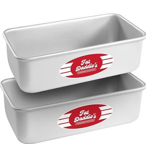 Bread Pan, 7.75" x 3.75" x 2.5" , Set of 2