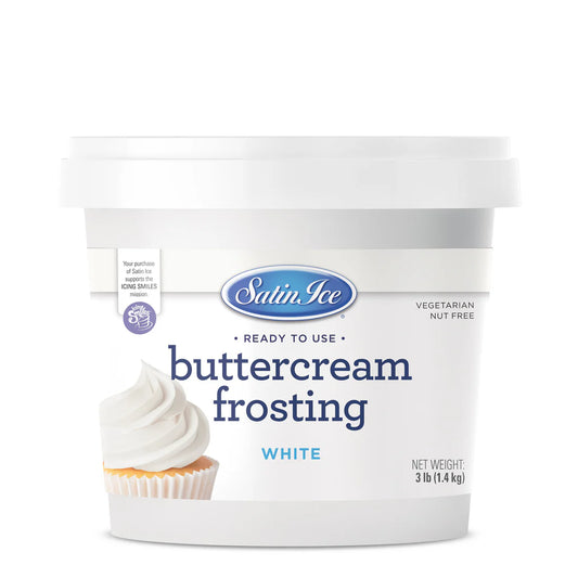 White Vanilla Buttercream Frosting 3Lb