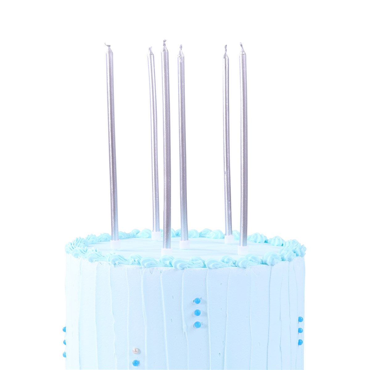 Silver Extra Tall with Holders