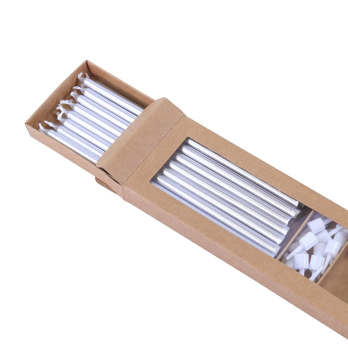 Silver Extra Tall with Holders