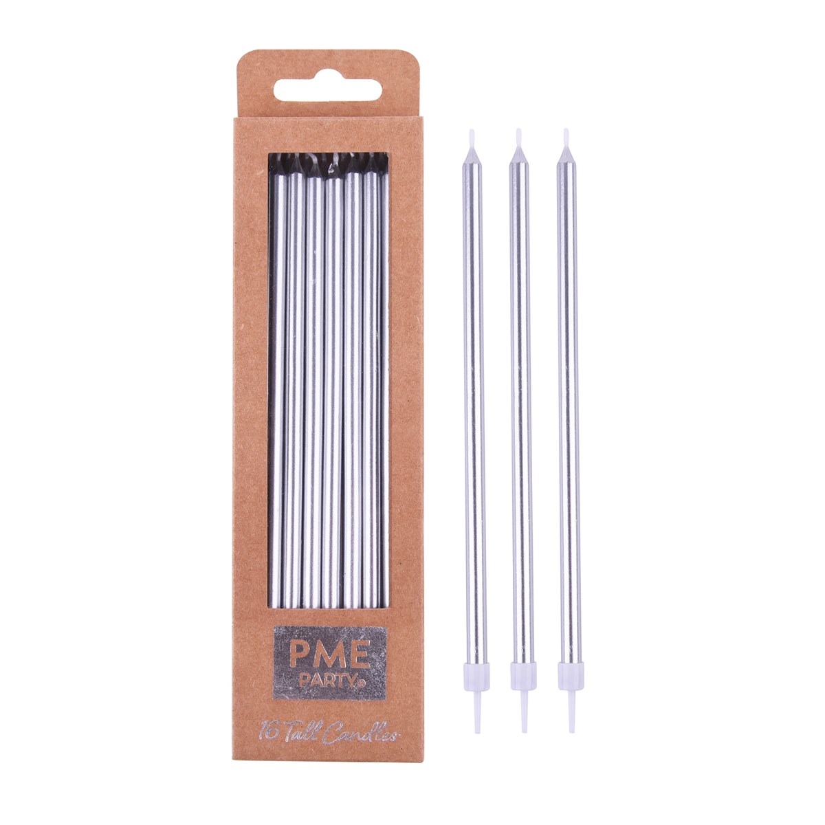 Silver Extra Tall with Holders