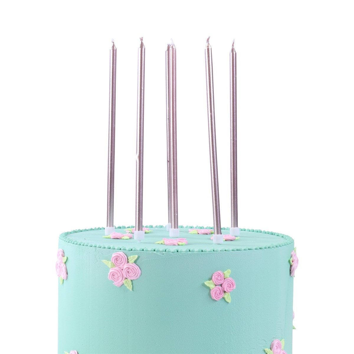 Rose Gold Extra Tall with Holders