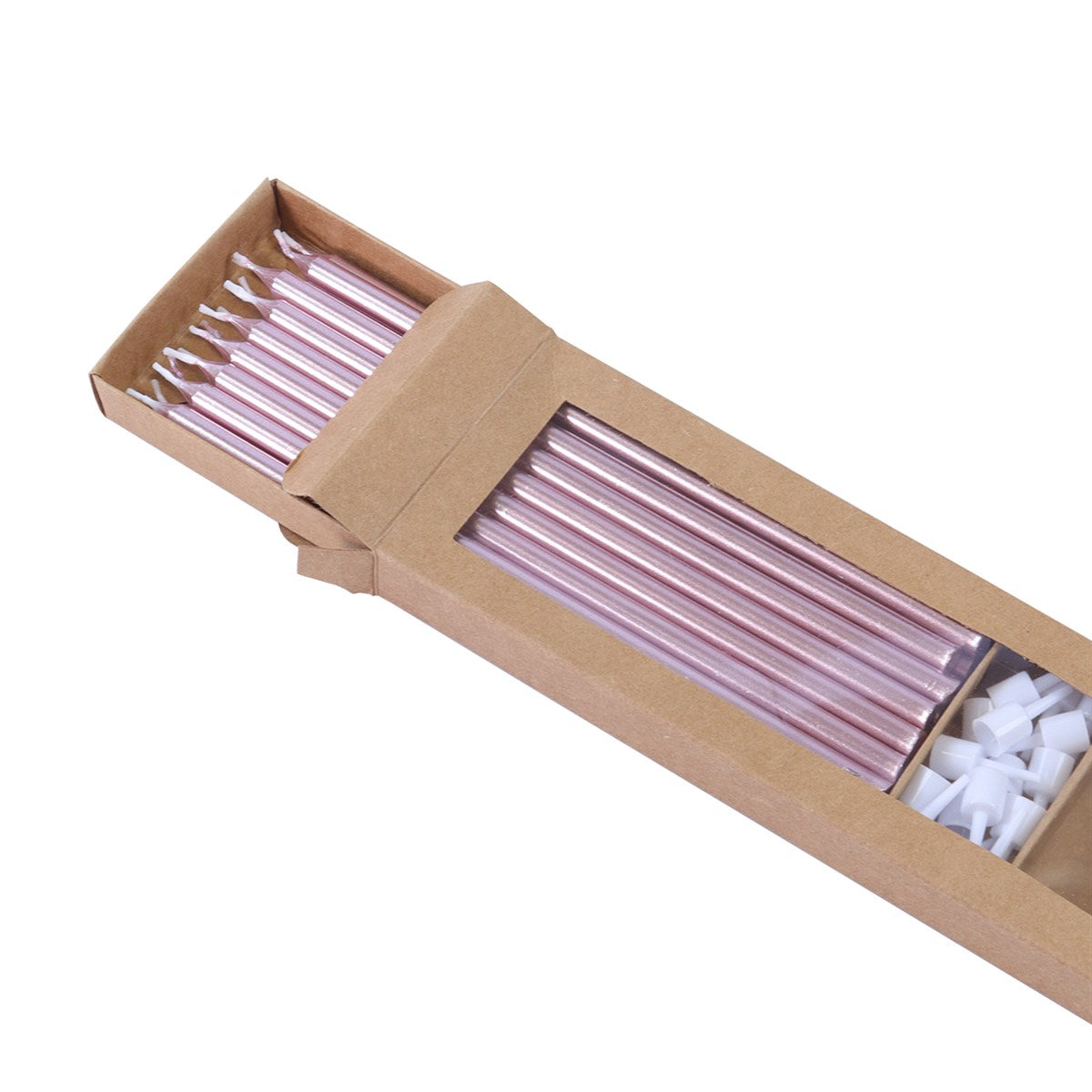 Rose Gold Extra Tall with Holders