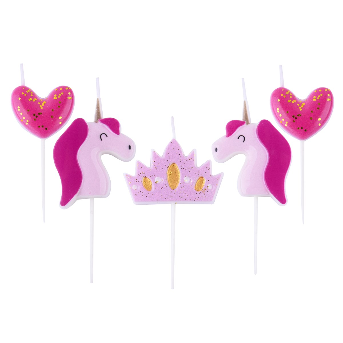 Candle Set of 5 - Princess