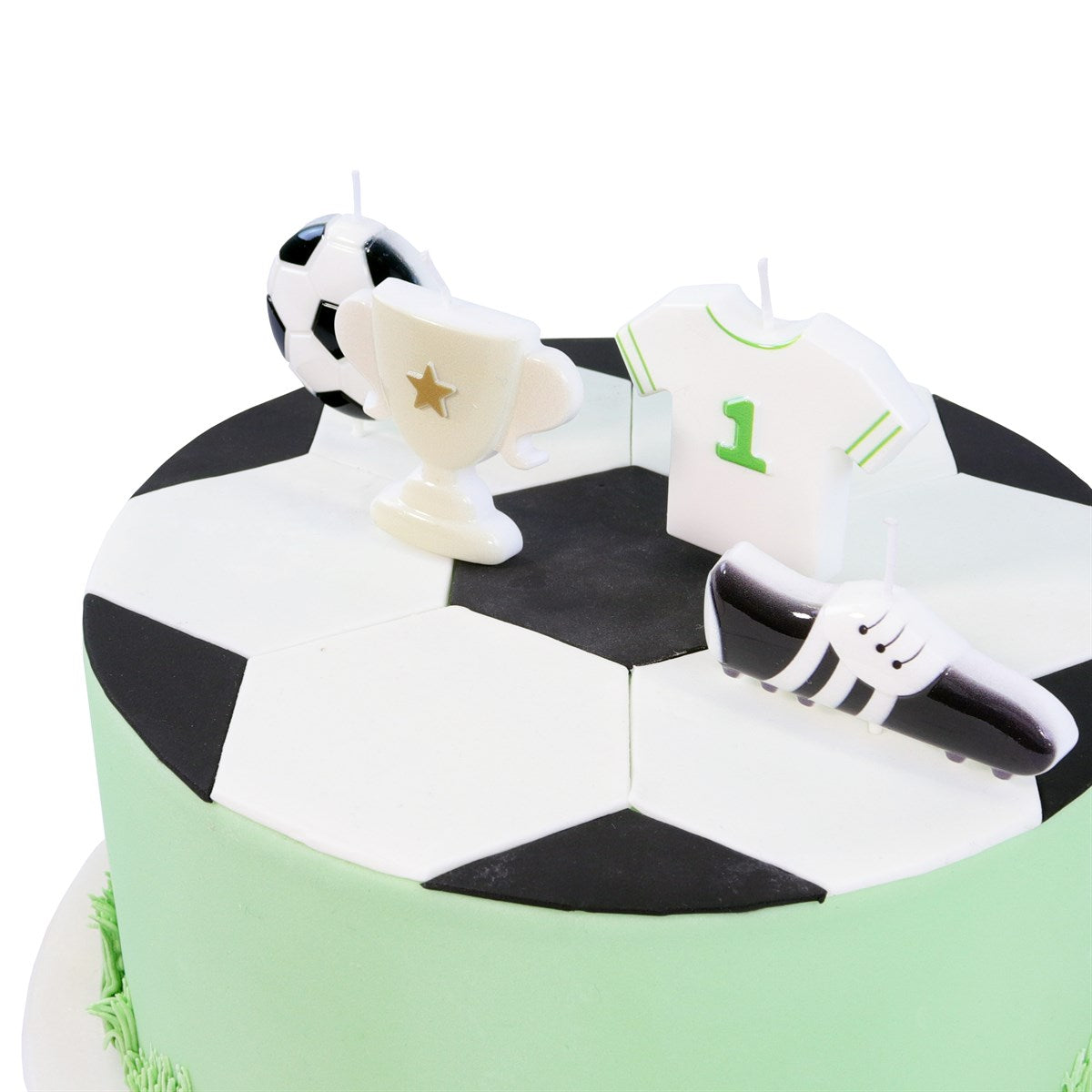 Candle Set of 4 - Soccer