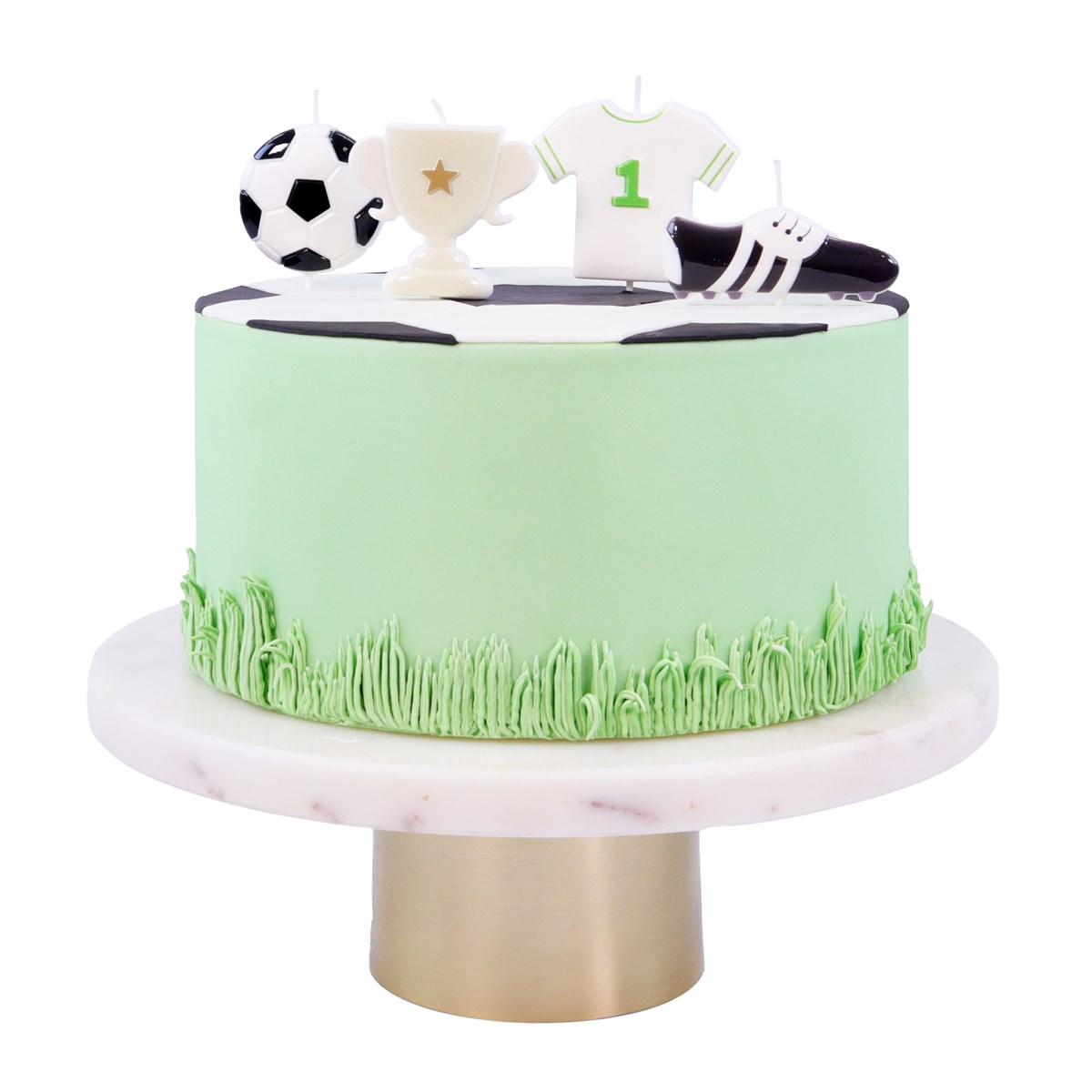 Candle Set of 4 - Soccer