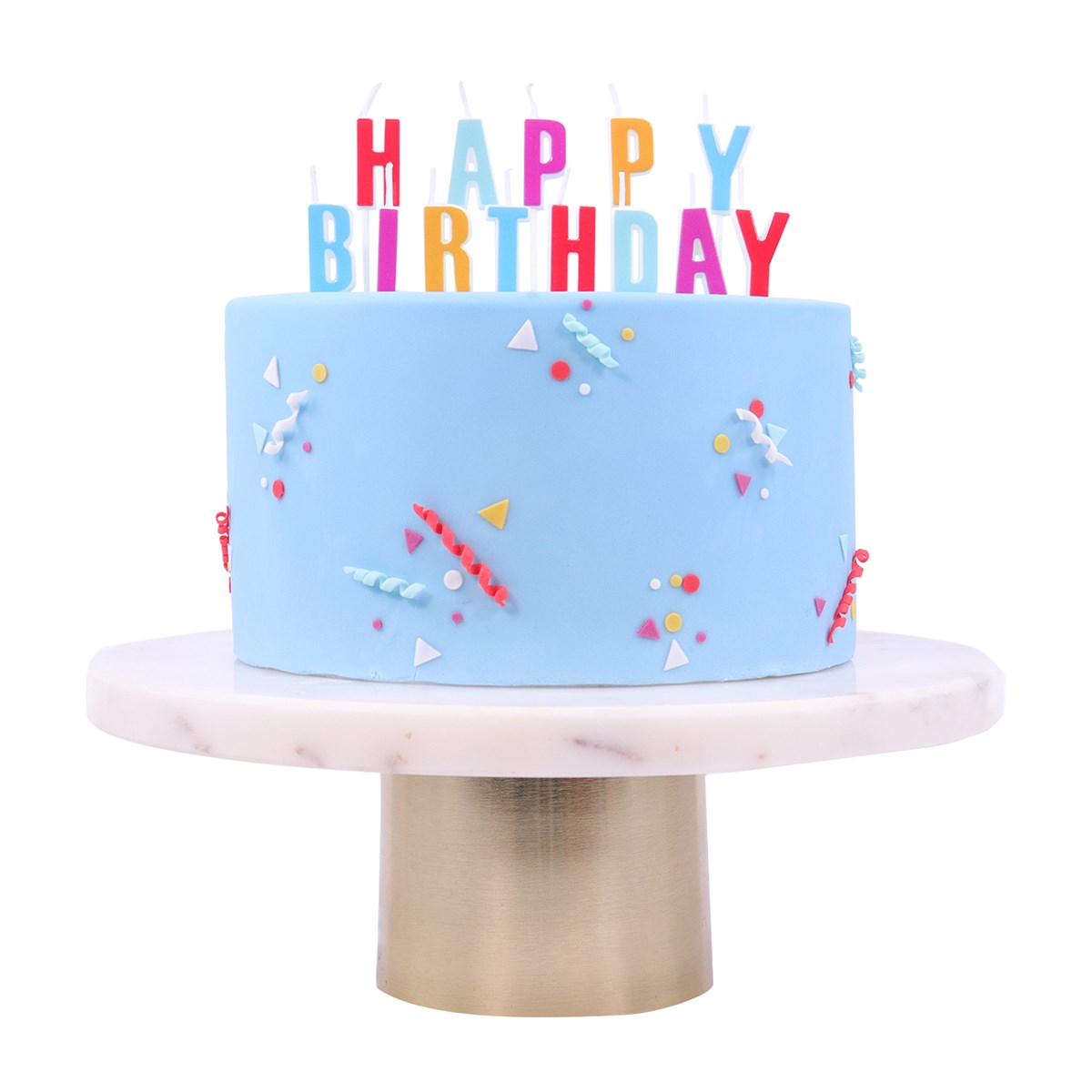 Candles - Happy Birthday Letters Set of 13