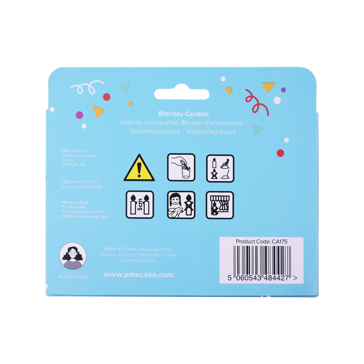 Candles - Happy Birthday Letters Set of 13