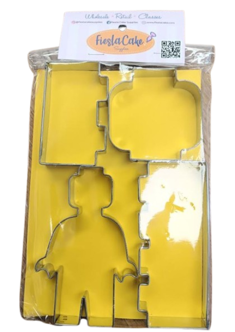 Robot Cookie Cutter Set