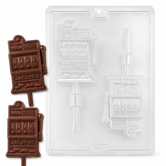Slot Machine w/stick Candy Mold