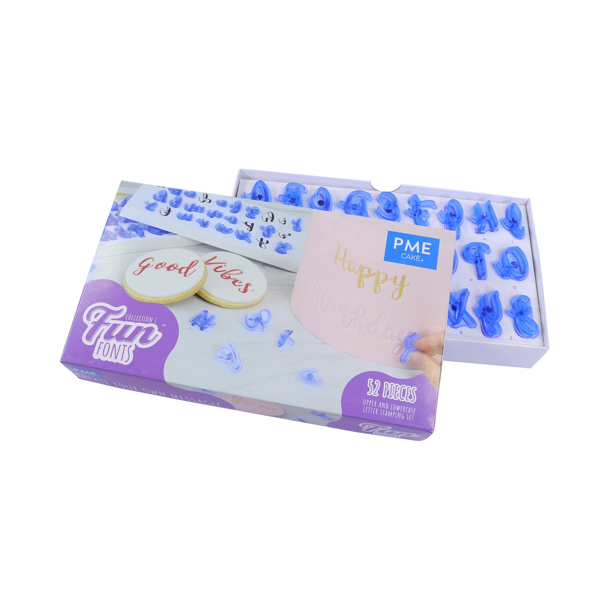 Fun Fonts Letter Stamping Set