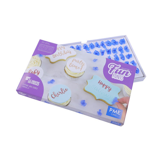 Fun Fonts - Cupcakes and Cookies Stamping Set