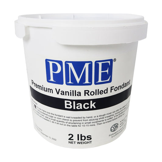 PME Black Fondant