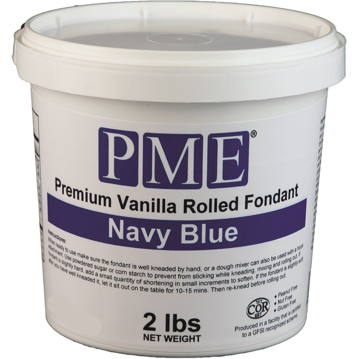 PME Navy Blue Fondant