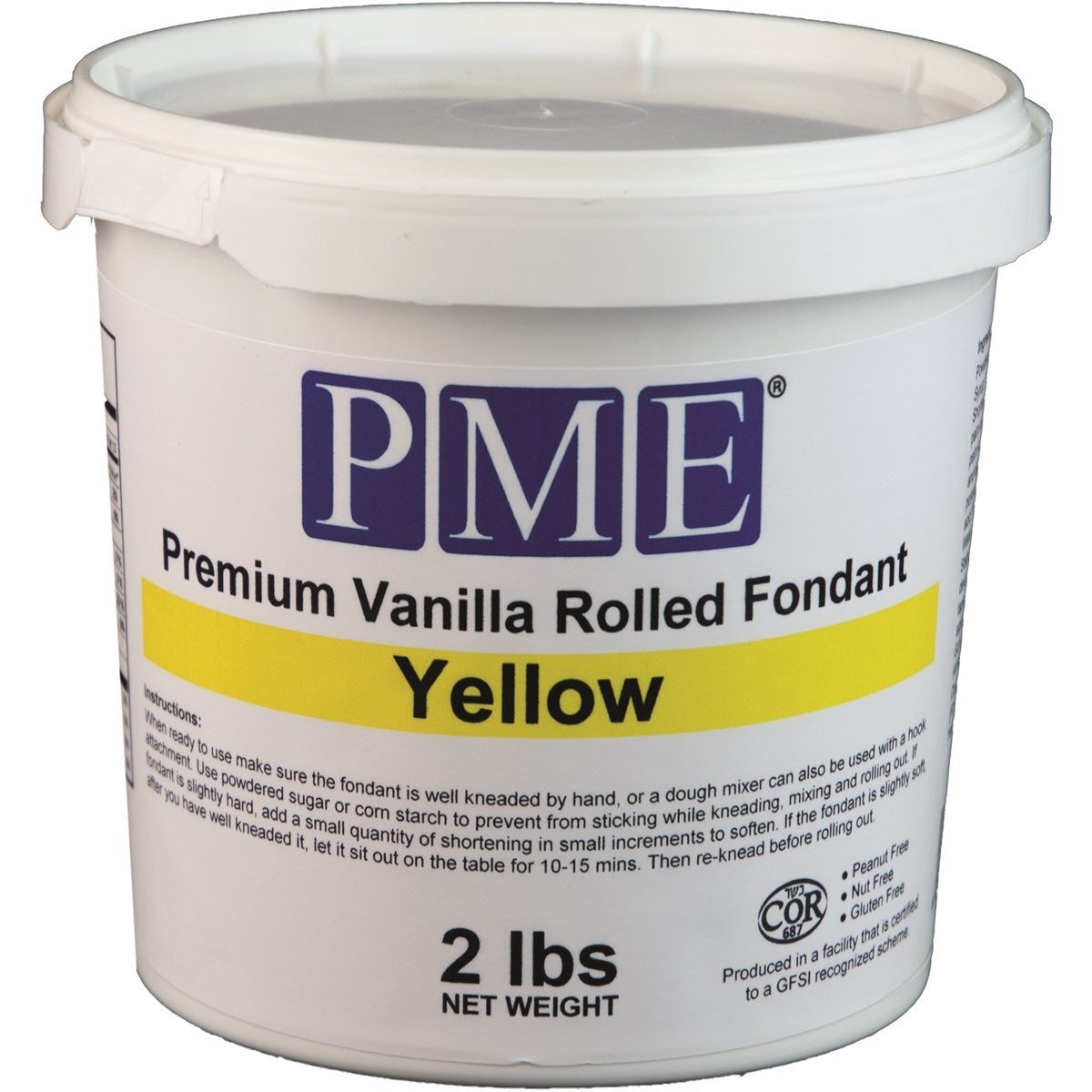 PME Yellow Fondant