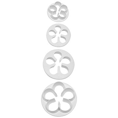 5 Petal Cutter 4Pc Set