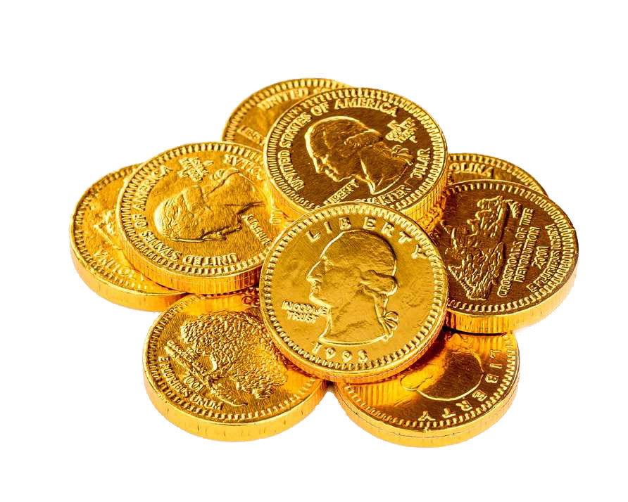 Fort Knox Chocolate U.S. Gold Coins 1.5oz Mesh