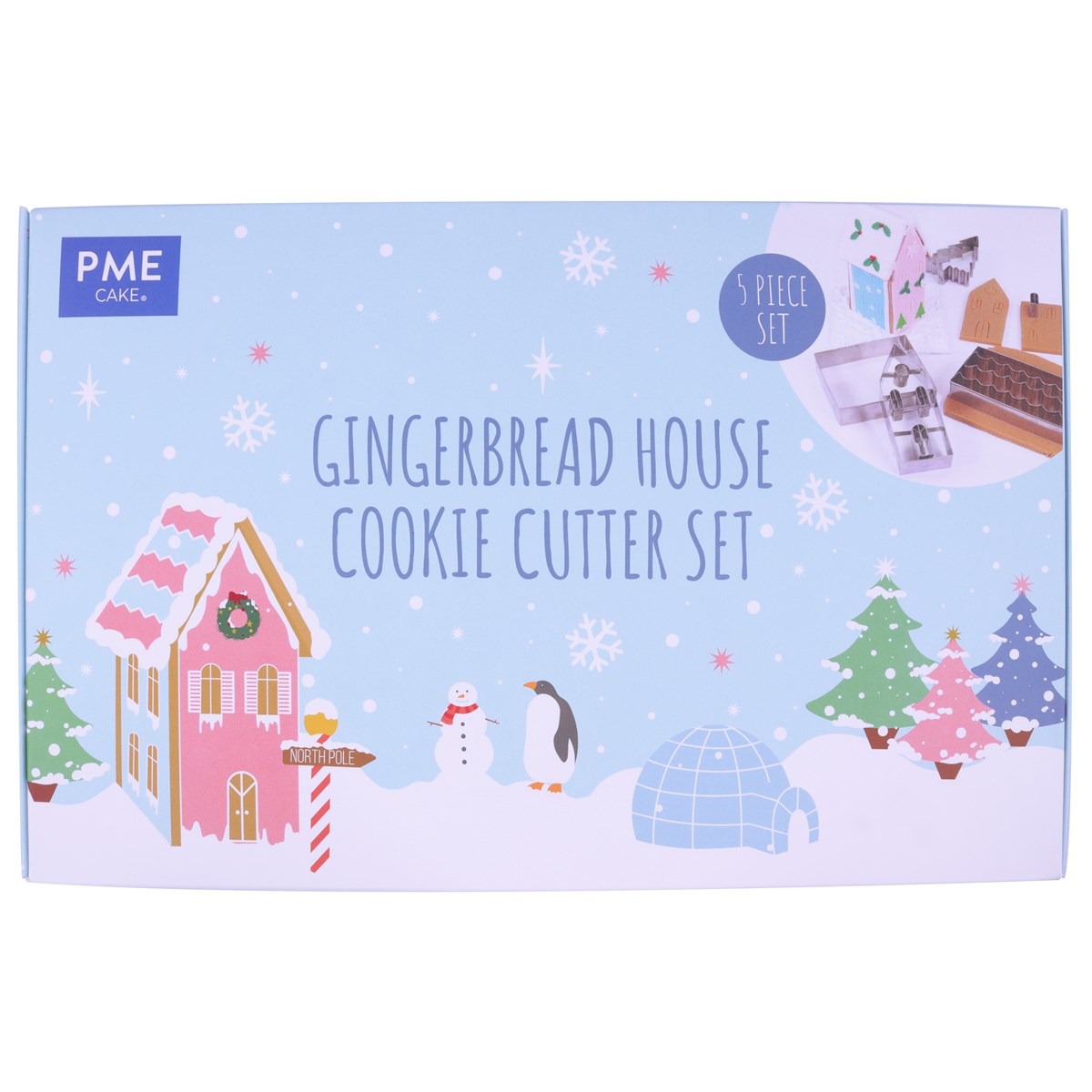 Gingerbread House Cutter Set