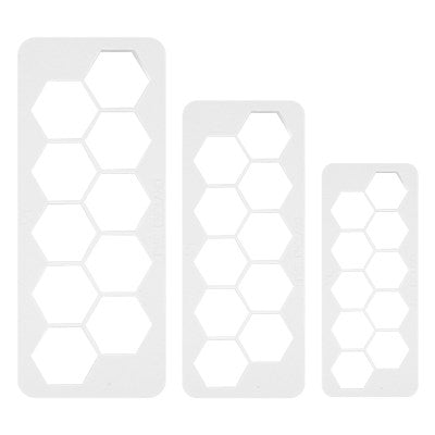 Geometric Multicutter - Hexagon, Set Of 3