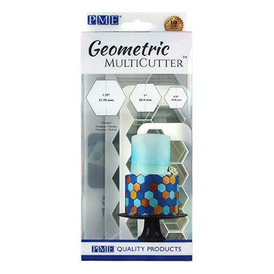 Geometric Multicutter - Hexagon, Set Of 3