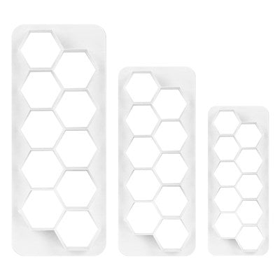 Geometric Multicutter - Hexagon, Set Of 3