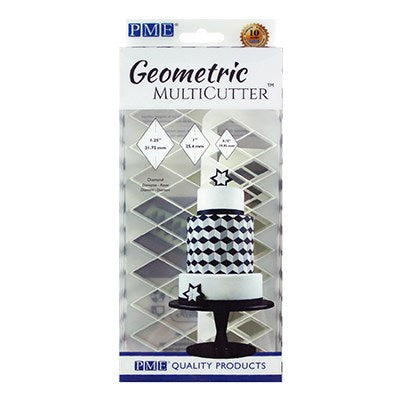 Geometric Multicutter - Diamond, Set Of 3