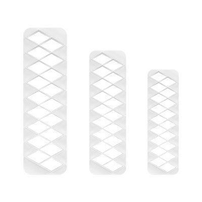 Geometric Multicutter - Diamond, Set Of 3