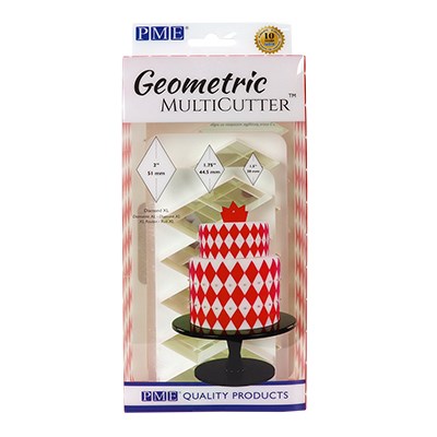 Geometric Multicutter Diamond XL- Set of 3