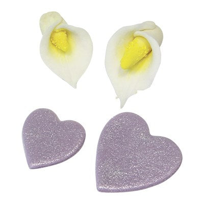 Heart/Arum Lily Cutter Set of 3