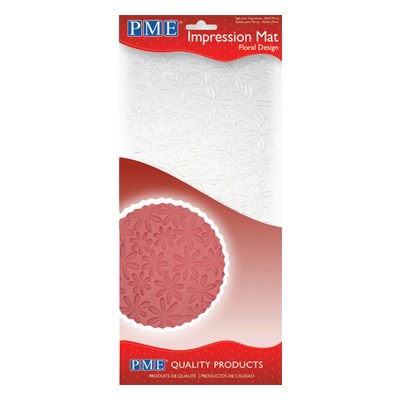 Floral Design Impression Mat