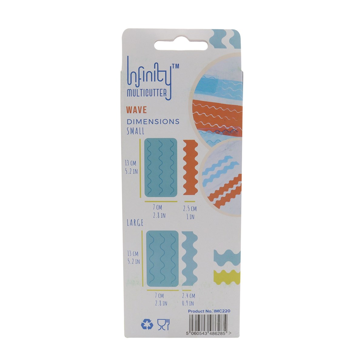 Infinity MulitCutter - Wave, Set of 2