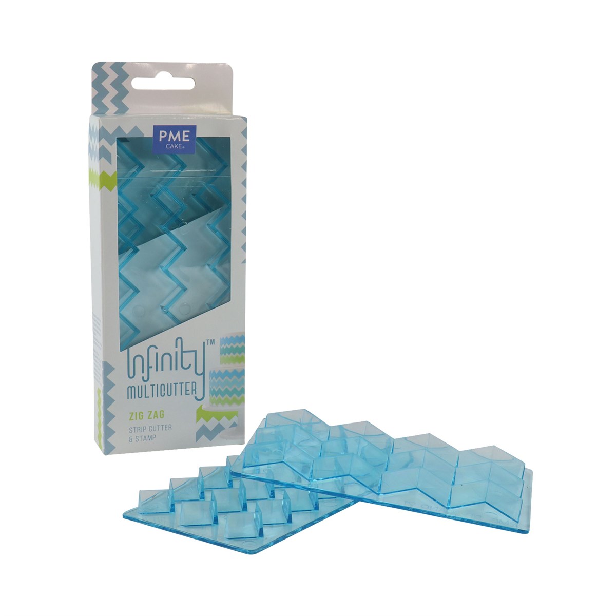 Infinity MultiCutter - Zig Zag, Set of 2