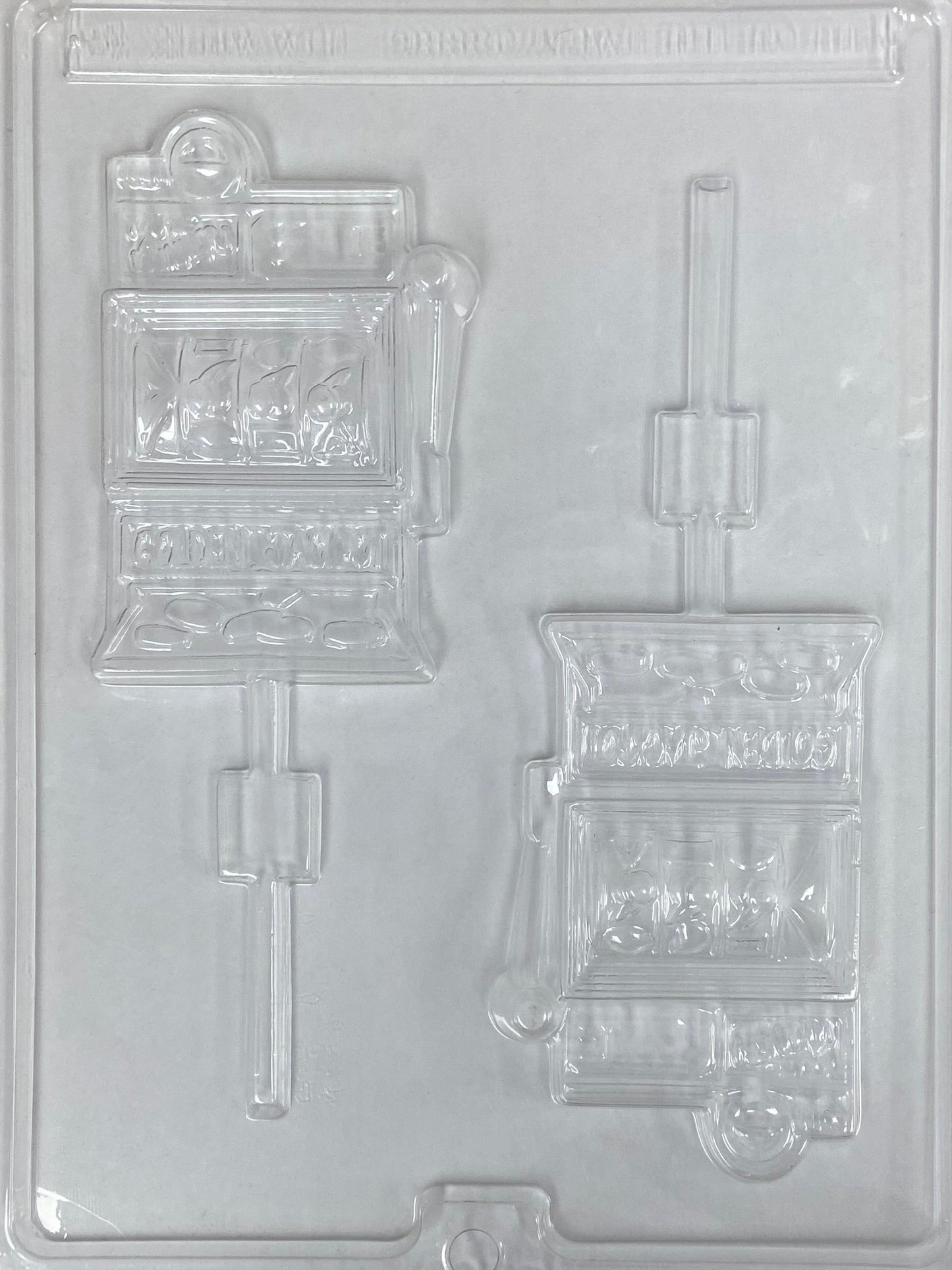 Slot Machine w/stick Candy Mold